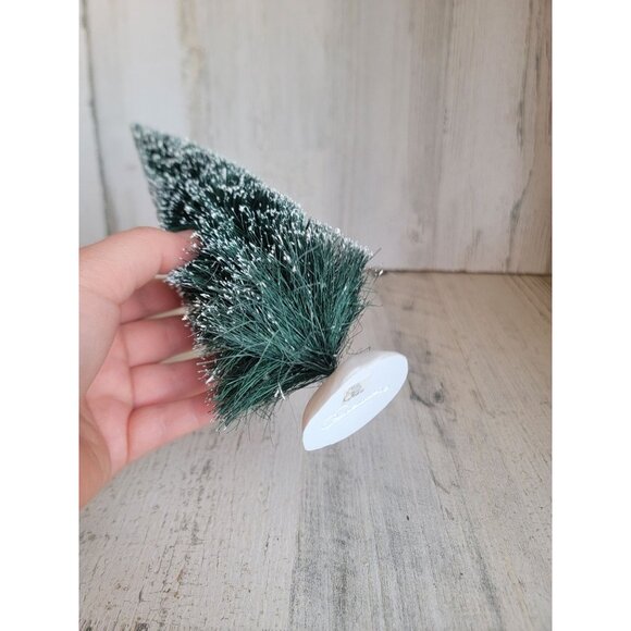 Dept 56 tree snow bristled tree Village accessory xmas - Picture 3 of 5
